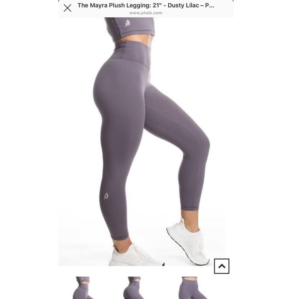 SOLD Ptula Mayra Plush Legging - Dusty Lilac - S